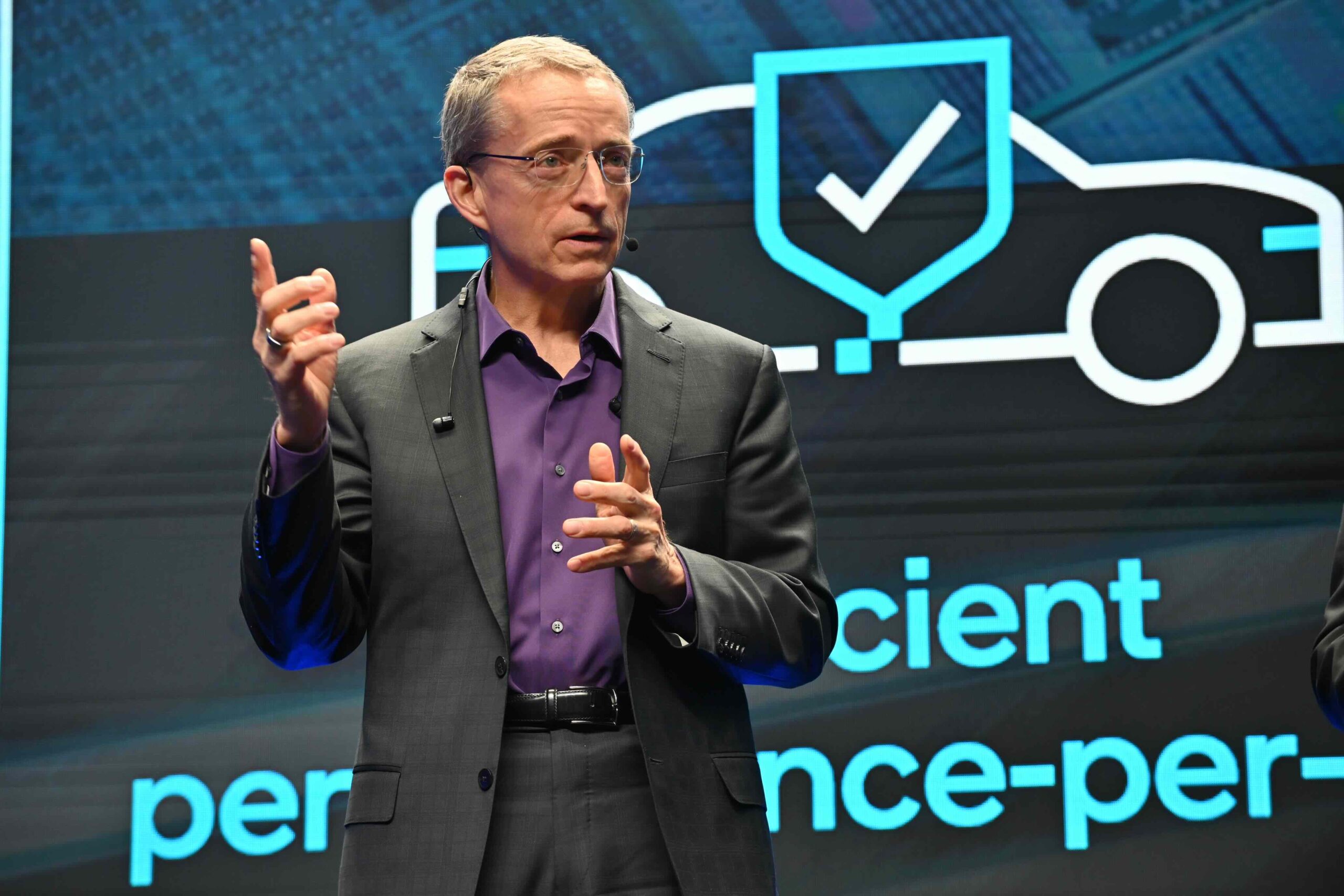 Picture of Intel CEO Pat Gelsinger