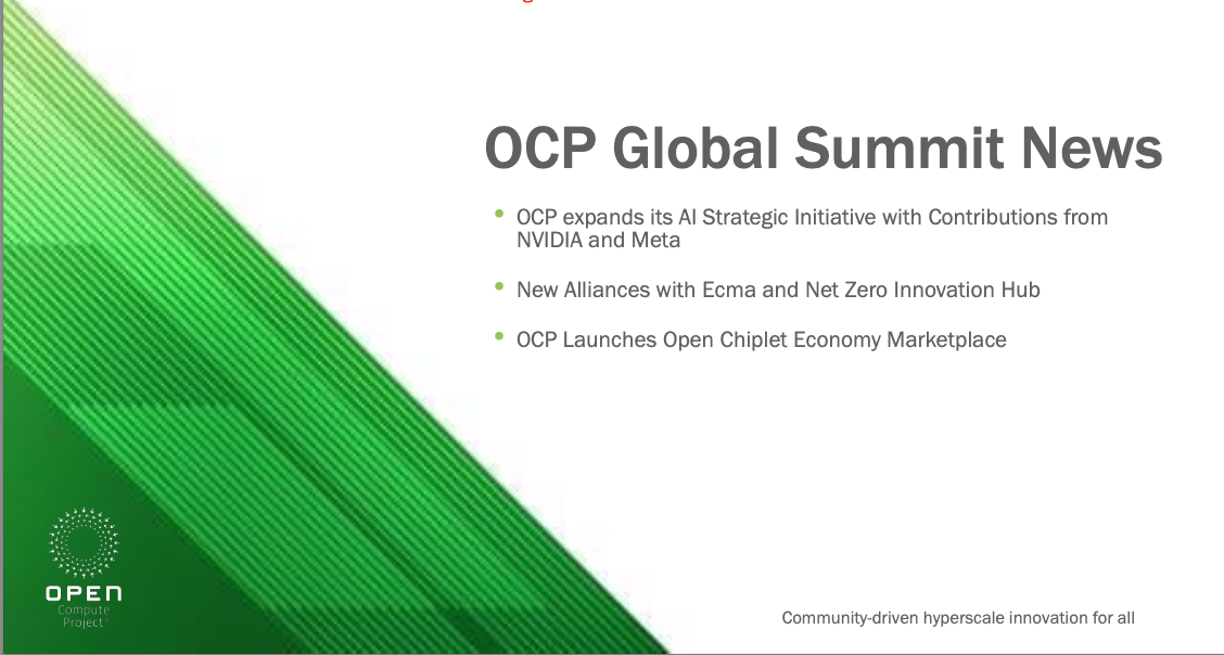 OCP 2024 Announcements