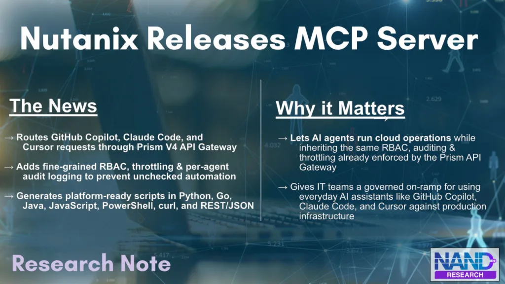 Nutanix MCP Server